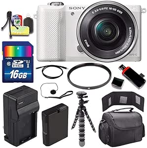 Sony ILCE5000L/W Alpha a5000 Mirrorless Camera — main product image