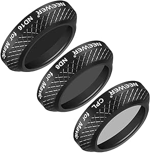 Neewer 10090108 Filter Kit CPL ND8 ND16 for DJI Mavic Pro