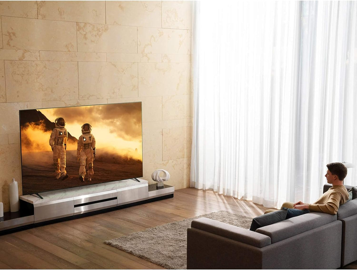 LG 75NANO80UPA 75-Inch 4K NanoCell Smart TV Renewed