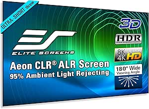 Elite Screens AR123H-CLR 123