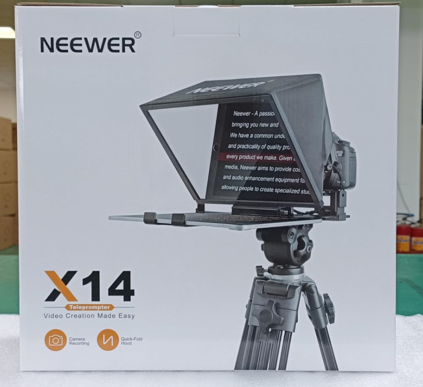 Neewer X14 Teleprompter with Remote & App Control
