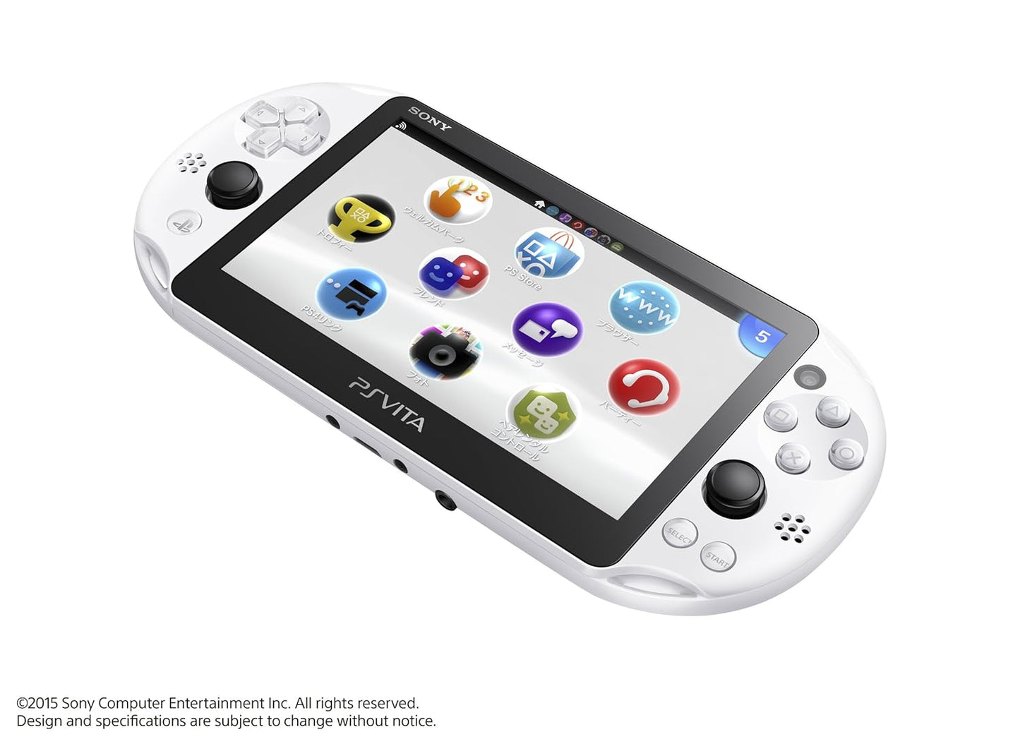 Sony PCH-2000 PlayStation Vita Glacier White WiFi Console