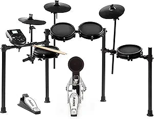 Alesis NITROMESHKIT-cr Nitro Mesh Electronic Drum Kit Renewed