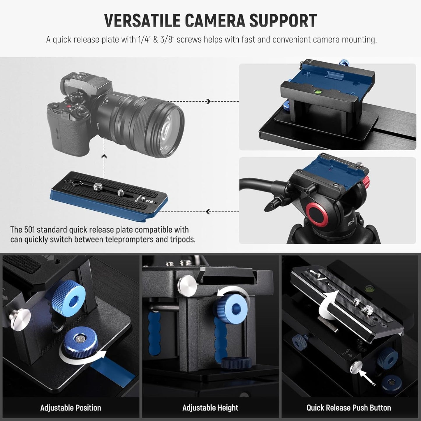 Neewer X17 II 17" Teleprompter with Remote & APP Control