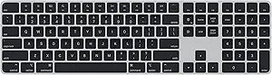 Apple Magic Keyboard Touch ID Numeric Keypad Black Renewed