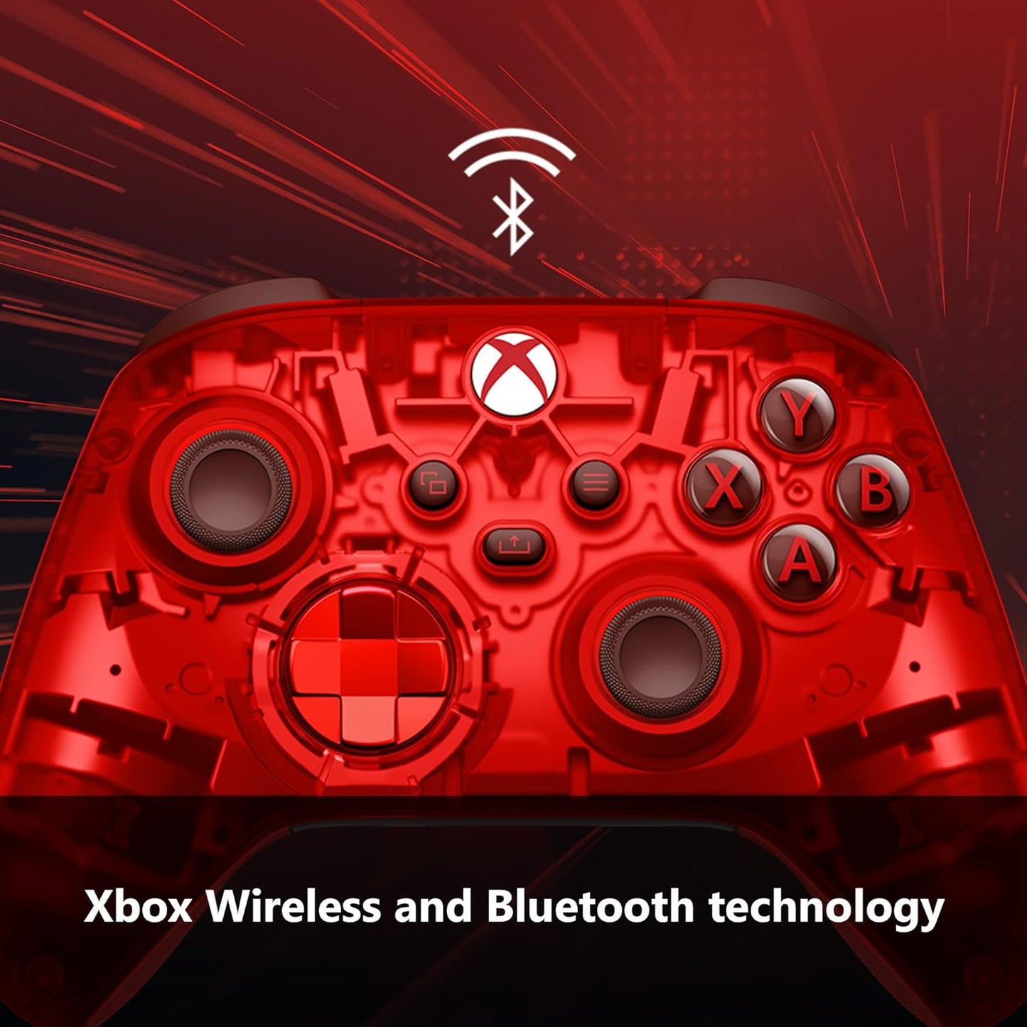 Microsoft QAU-00164 Xbox Wireless Controller - Pulse Cipher Edition