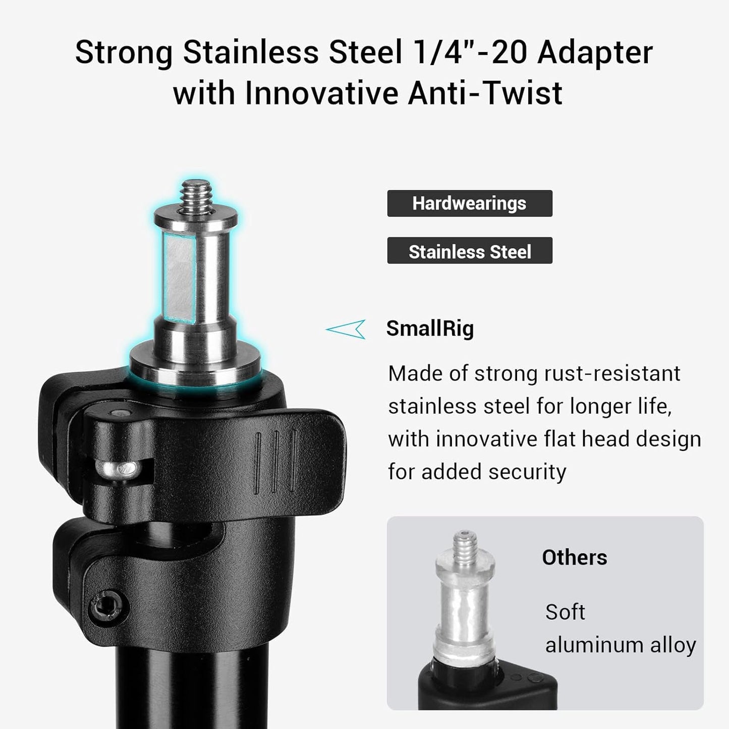 SmallRig US-3736 9.2ft Air-Cushioned Photography Light Stand