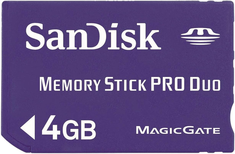 SanDisk SDMSPD-4096-P36 4GB Memory Stick PRO Duo — main product image