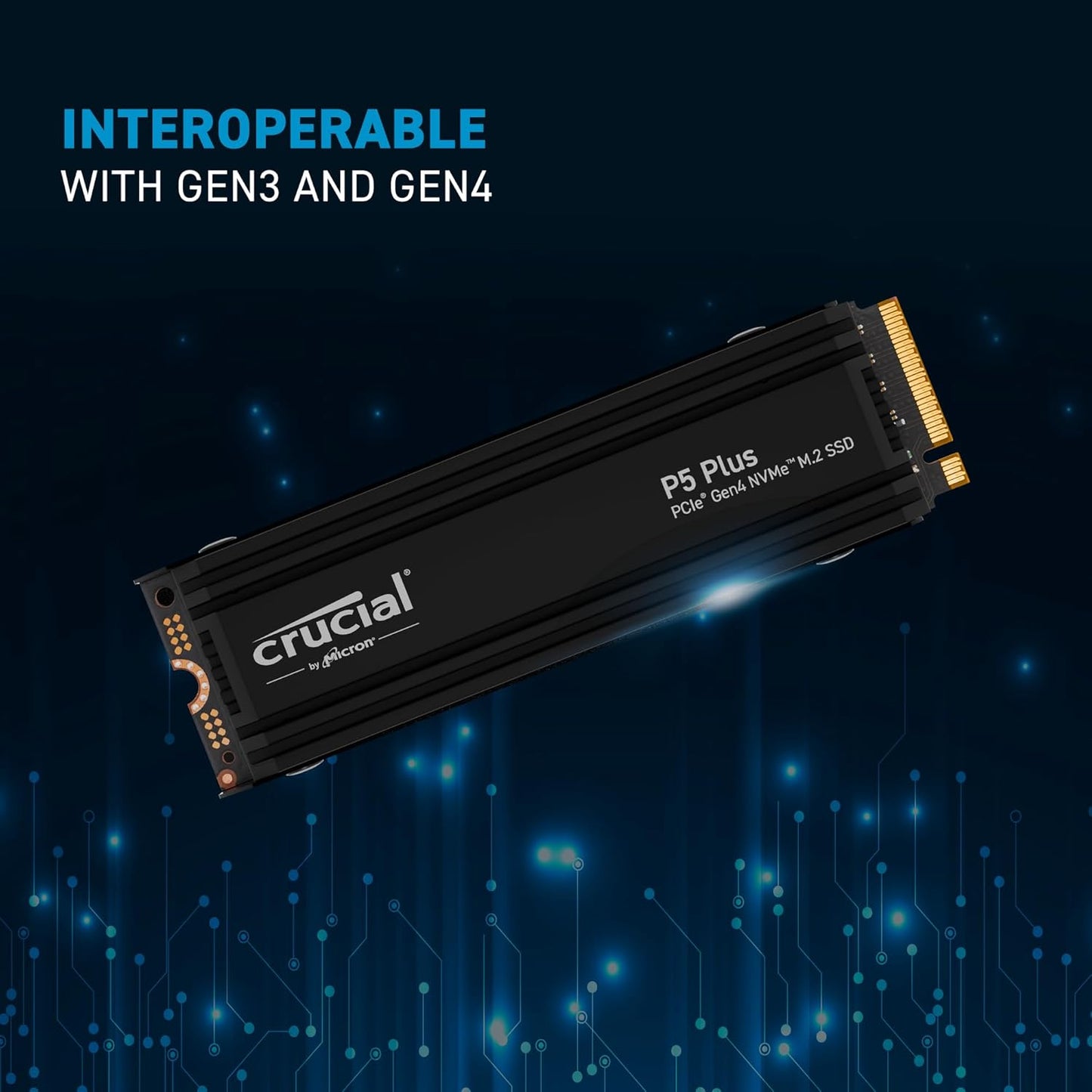 Crucial CT2000P5PSSD5 P5 Plus 2TB Gen4 NVMe SSD