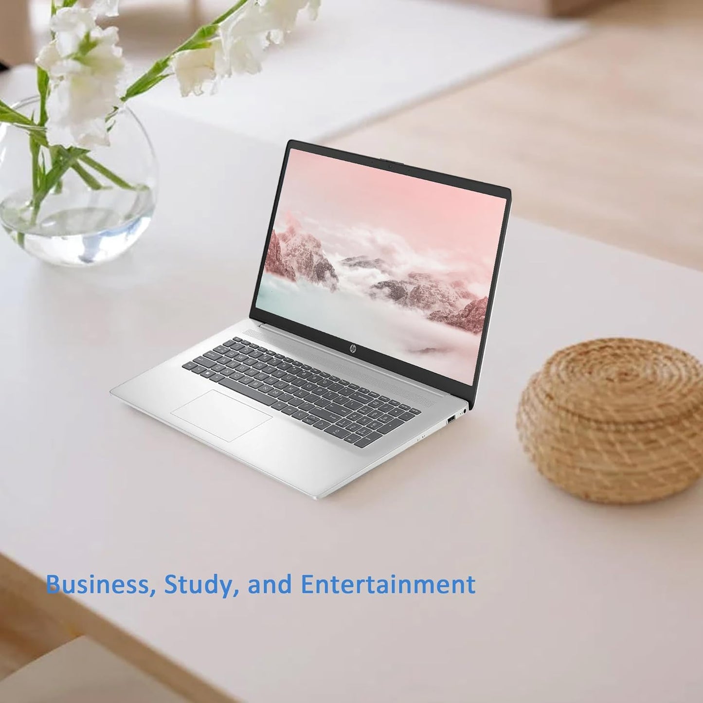 HP 17 Laptop i5-1235U 32GB 1TB SSD 17.3" FHD Renewed