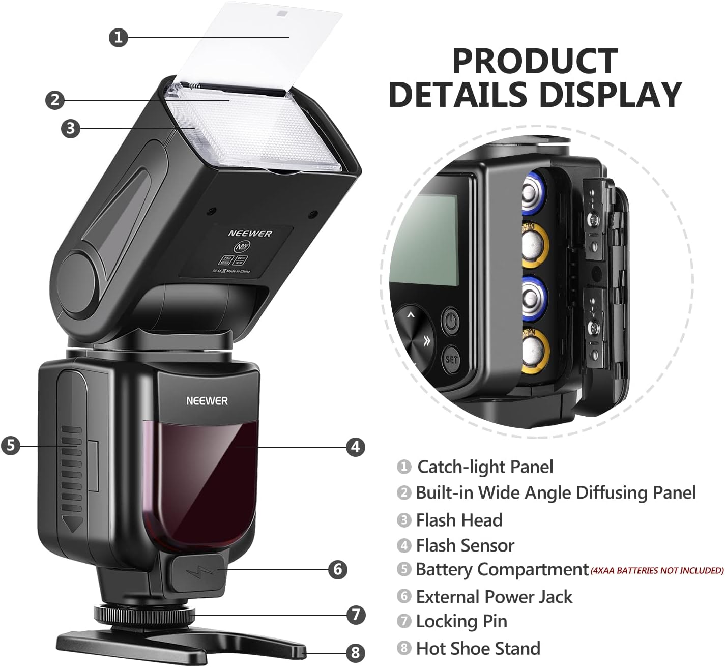 Neewer NW-670 TTL Flash Speedlite for Canon