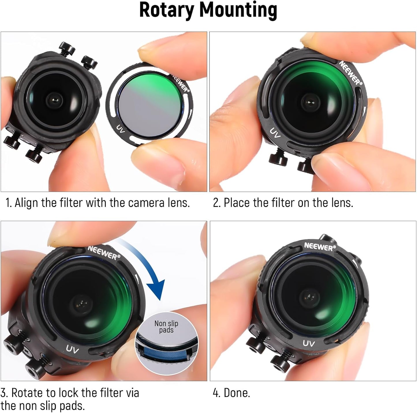 Neewer 10102703 ND Filters DJI O3 Air Unit