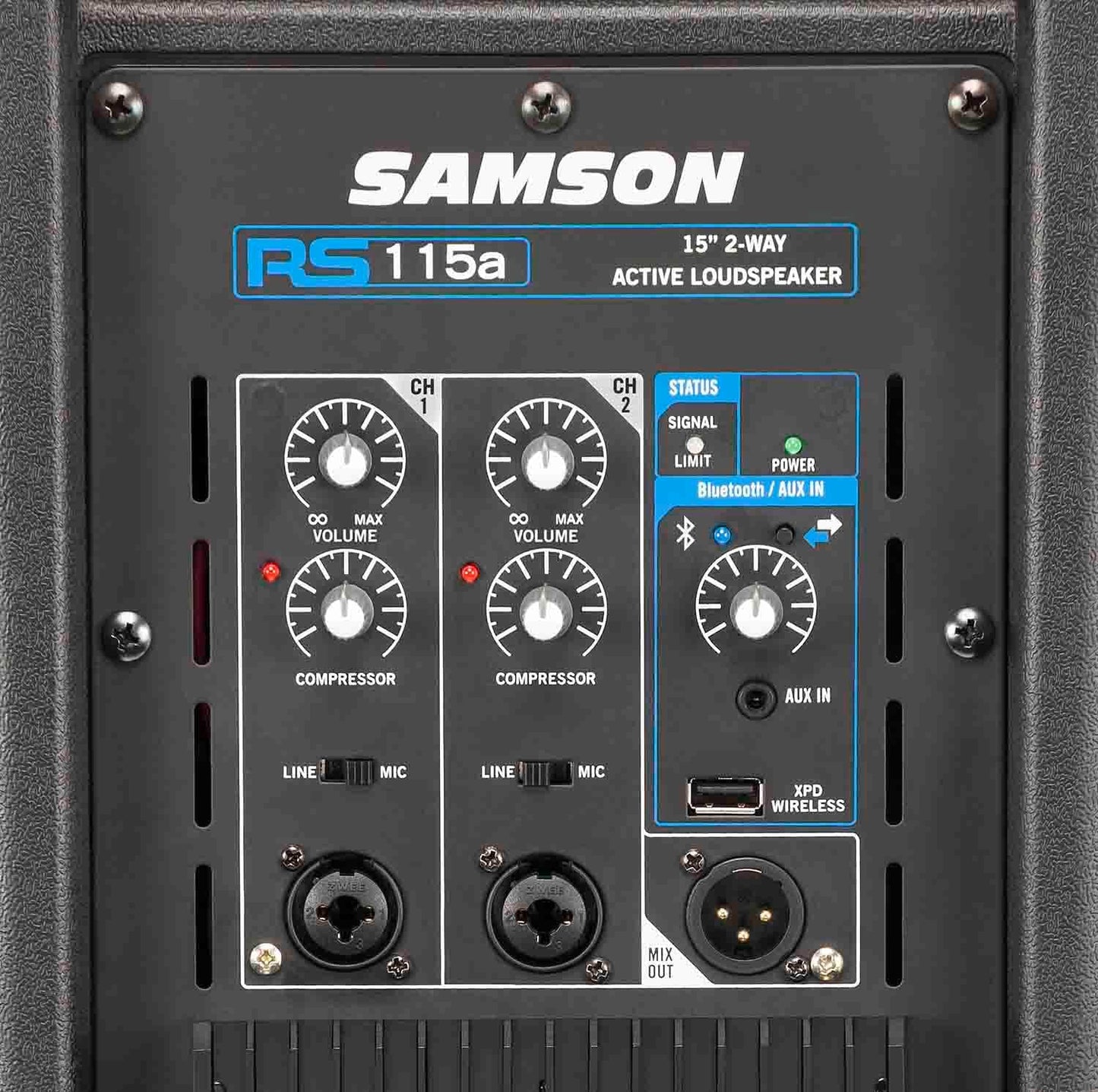 Samson RS115A 15" 400W Active Loudspeaker with Bluetooth