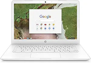 HP 14-ca137nr 14" Touch Chromebook White - 11.5 Hour Battery