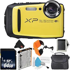 Fujifilm FinePix XP90 Waterproof Camera Bundle Renewed