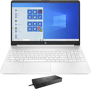 HP 8WQ32AV-5238-41457 15z-ef100 Ryzen 3 Laptop + WD19S Dock