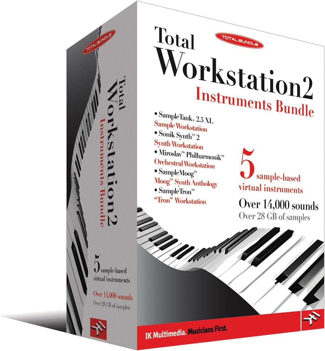 IK Multimedia BOX-TW2-0001 Total Workstation 2 Bundle