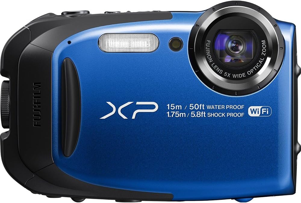 Fujifilm FinePix XP80 Blue Waterproof Digital Camera