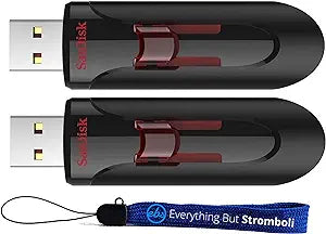 SanDisk SDCZ600-256G 256GB Cruzer Glide USB 3.0 2-Pack