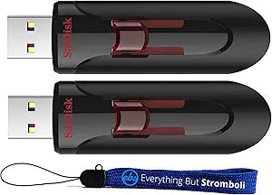 SanDisk SDCZ600-064G 64GB Glide USB 3.0 Flash Drive 2-Pack