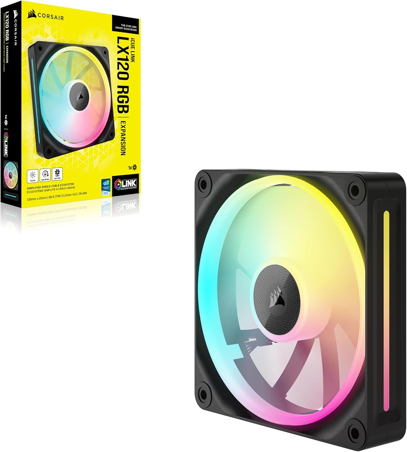 Corsair CO-9051025-WW iCUE Link LX120 RGB Fan