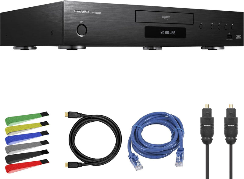 Panasonic DP-UB9000P1K 4K UHD Blu-ray Player Bundle — main product image