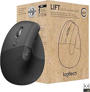 Logitech 910-006492 Lift Left Ergonomic Wireless Mouse — main product image