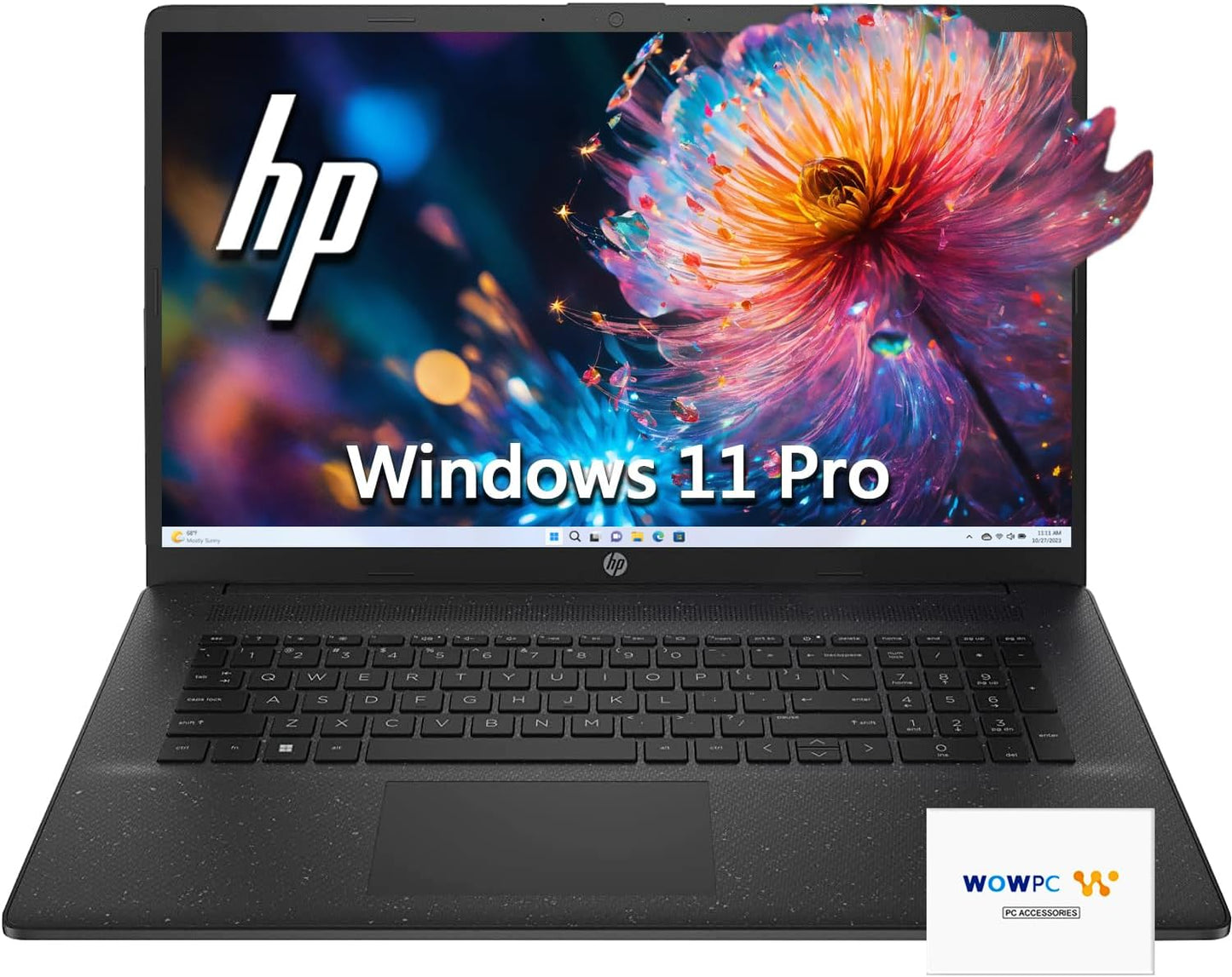 HP Laptop 17.3" AMD Athlon Gold 7220U, WOWPC USB