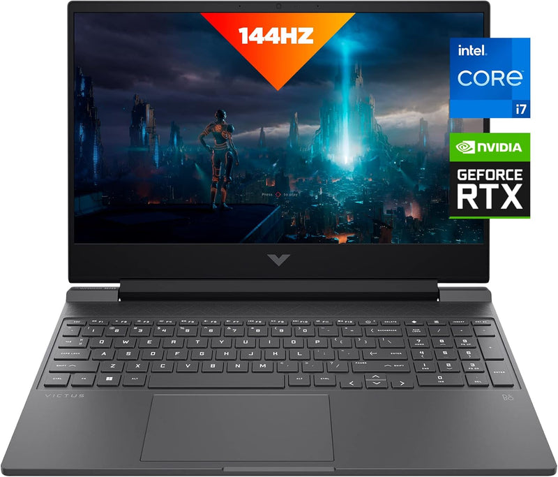 HP 7H9Y7UA#ABA Victus 15 i7 RTX 4050 Gaming Laptop — main product image