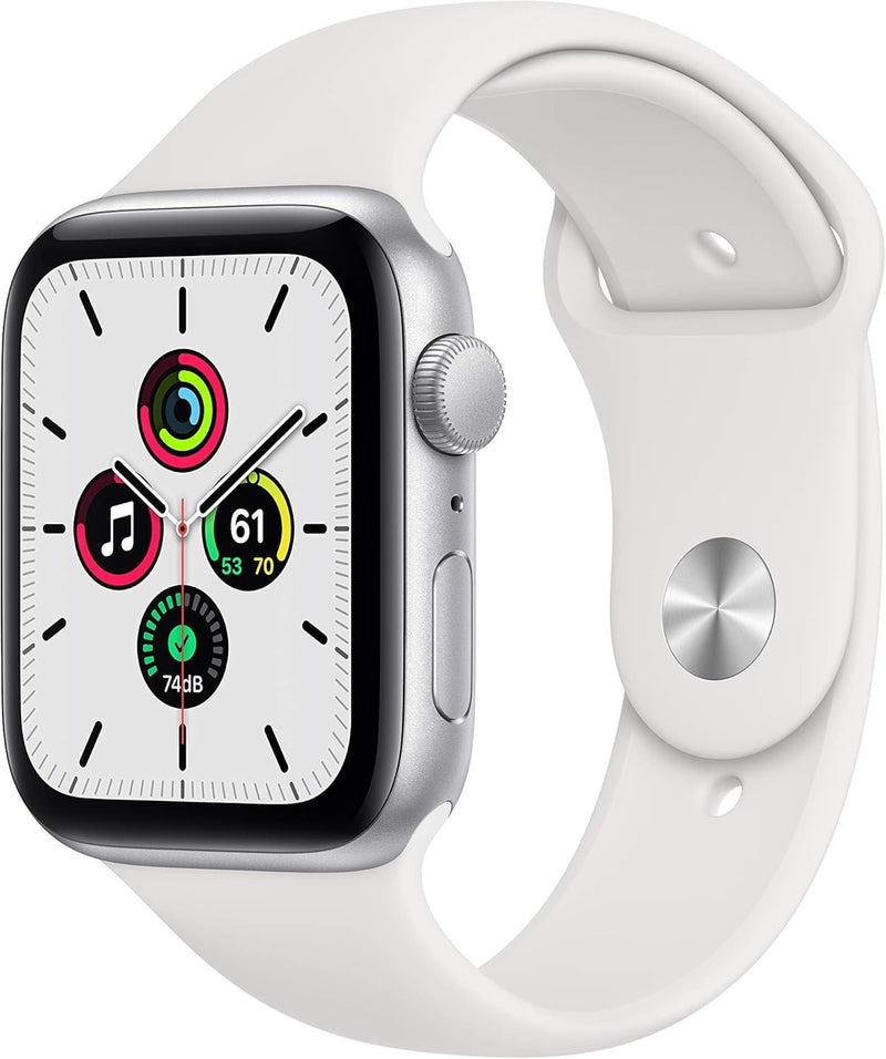 Apple Watch Series SE GPS 44mm Silver Aluminum (Renewed) — main product image