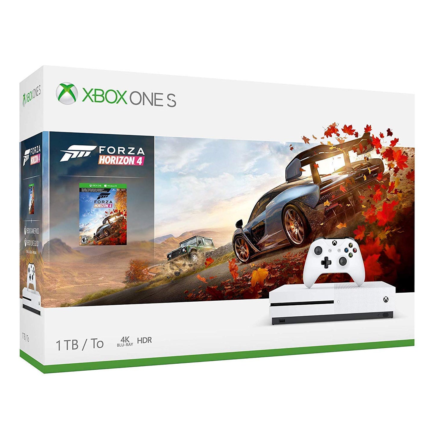 Microsoft Xbox One S 1TB Forza Bundle (Renewed)