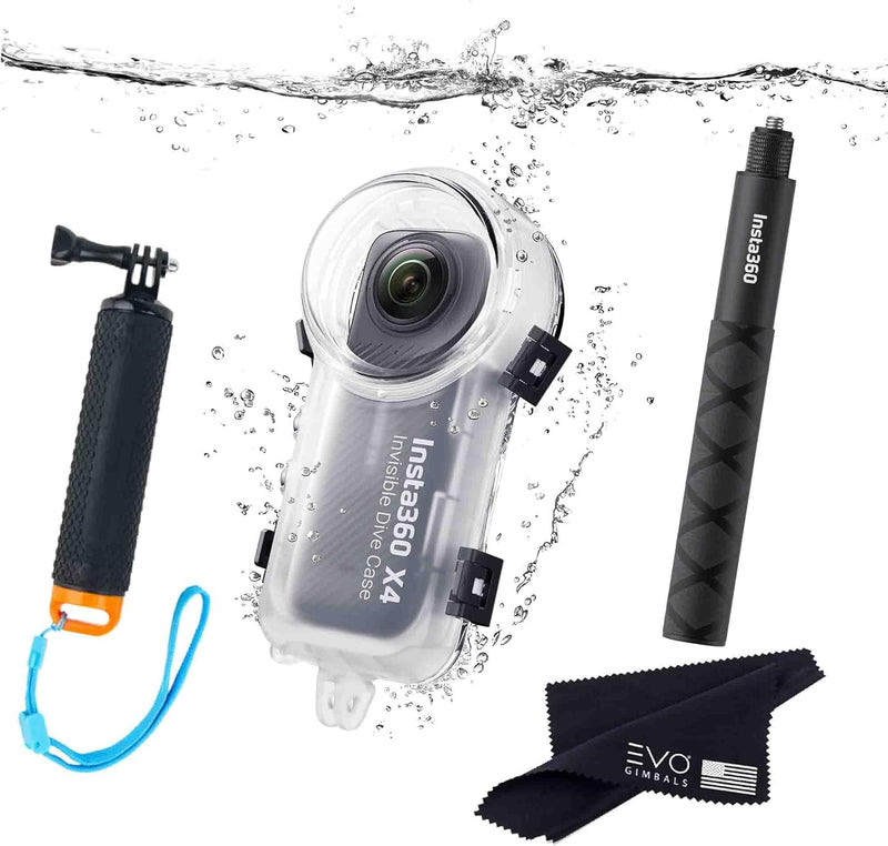 Insta360 X4 Dive Case Waterproof 50m Selfie Float Kit — main product image