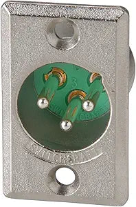 Switchcraft D3M XLR Connector Plug 3POS (Single)