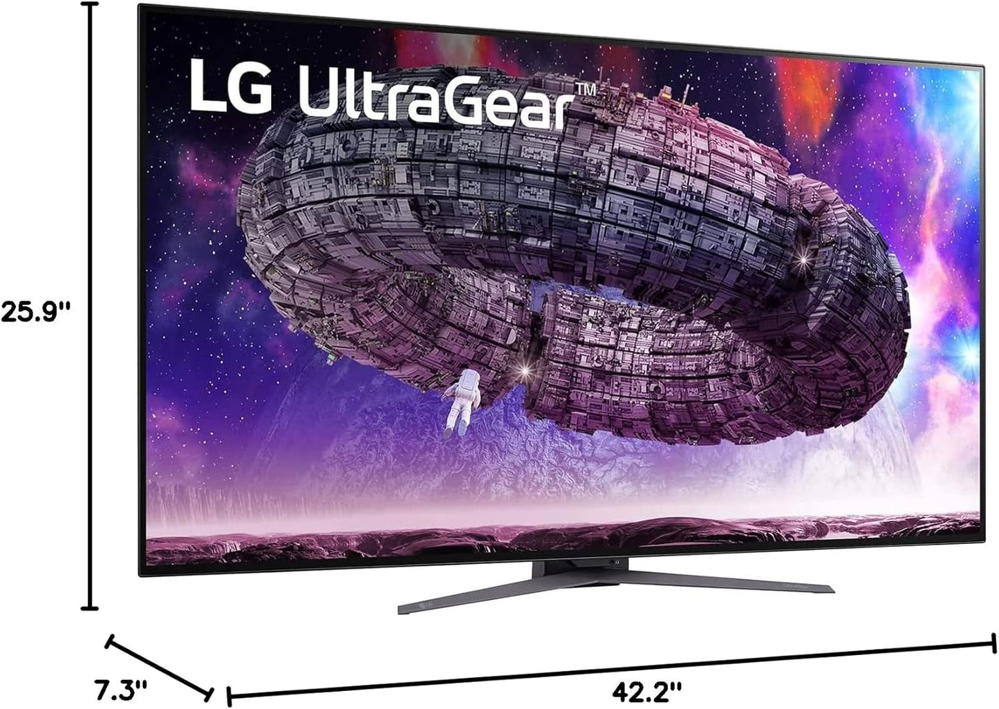 LG E9LG48GQ900B 48" UltraGear OLED Gaming Monitor Bundle