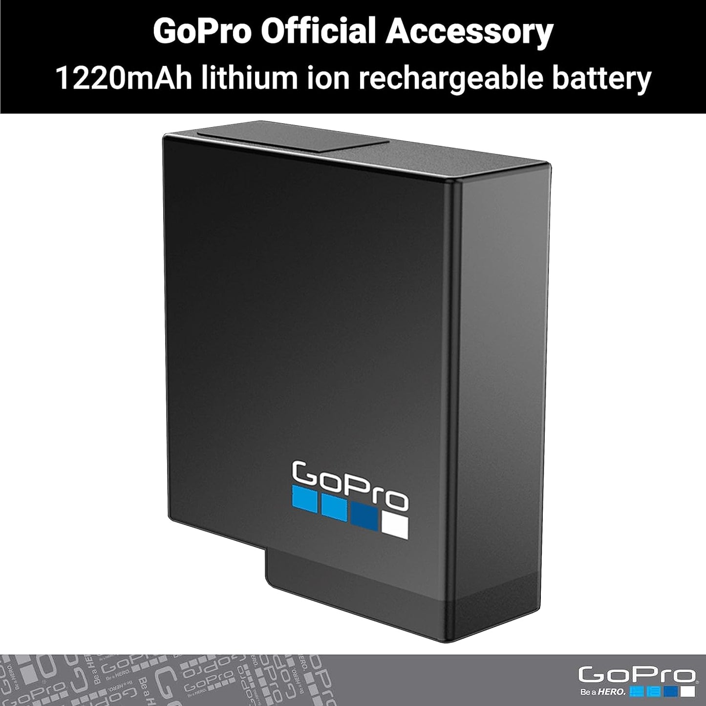 GoPro AABAT-001 HERO7/6/5 Black Rechargeable Battery
