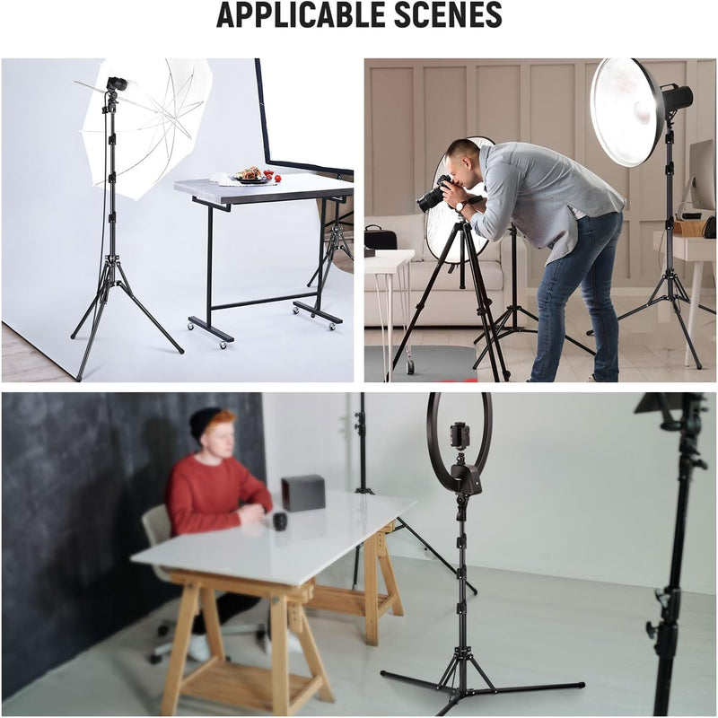 Neewer 10104639 Portable Reversible Photography Light Stand — main product image