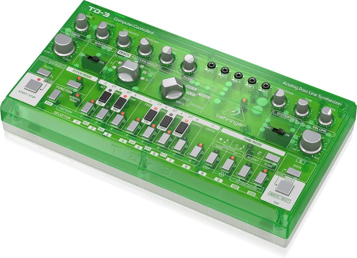 Behringer TD-3-LM Analog Bass Synthesizer Lime Green