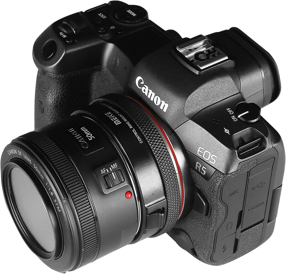 Meike MK-EFTR-B Canon EF to RF Lens Adapter Control Ring