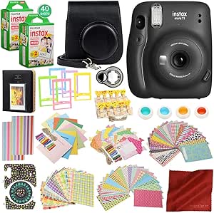 Fujifilm 16654786_FIM11-CG_2X Instax Mini 11 Camera Bundle