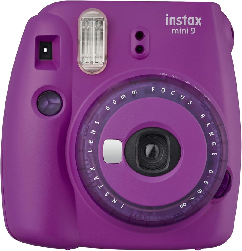 Fujifilm Mini9_Clear_Purple Instax Mini 9 Clear Purple Camera — main product image