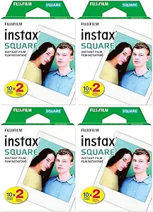 Fujifilm Square Twin Pack Instant Film 4 Boxes