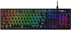 HyperX HX-KB6RDX-US-cr Alloy Origins Mechanical Keyboard - Renewed