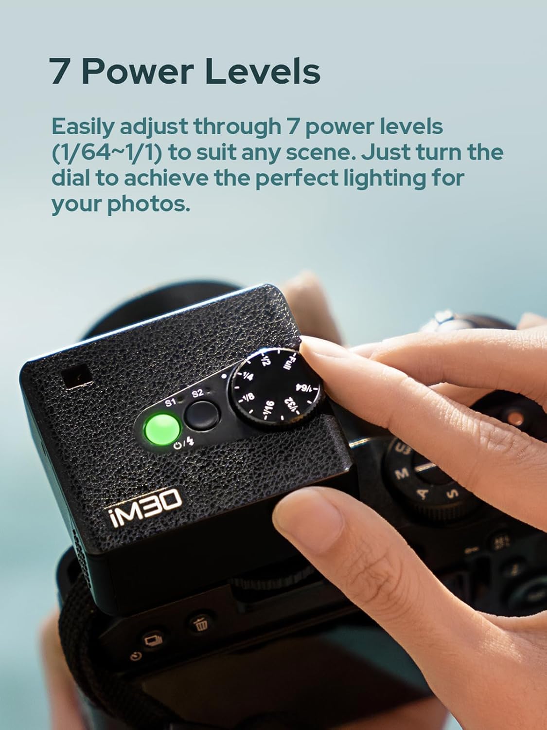 Godox iM30 Mini Camera Flash Speedlite GN15