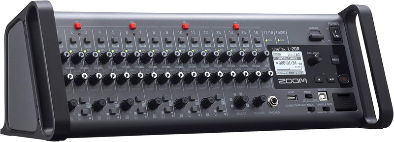 Zoom L-20R LiveTrak 20-Channel Remote Digital Mixer Recorder — main product image