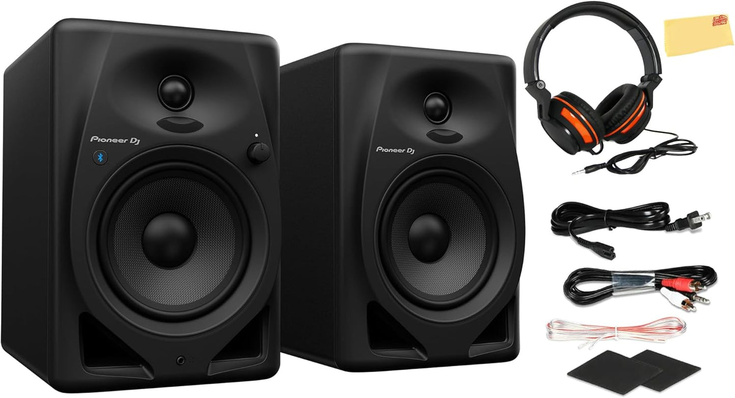 Pioneer DJ DM-50D-BT 5" Bluetooth Active Monitor Speaker