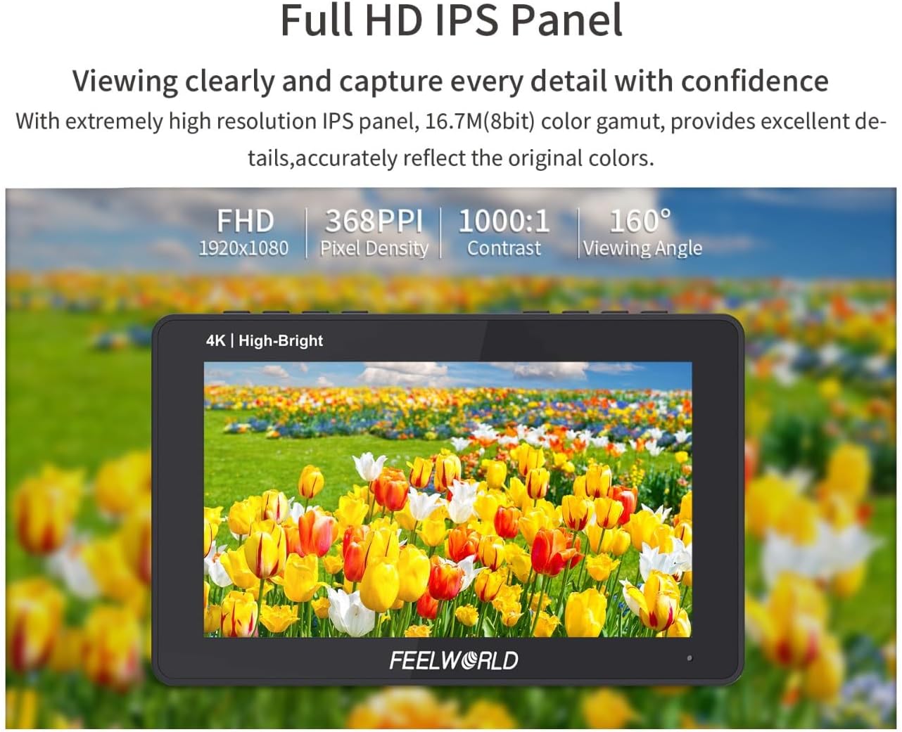 FEELWORLD EA702130 F6 Pro 5.5" 4K HDMI Monitor Kit