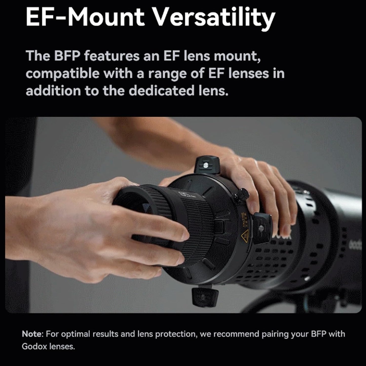 Godox BFP Flash Projection Bowens Mount Attachment