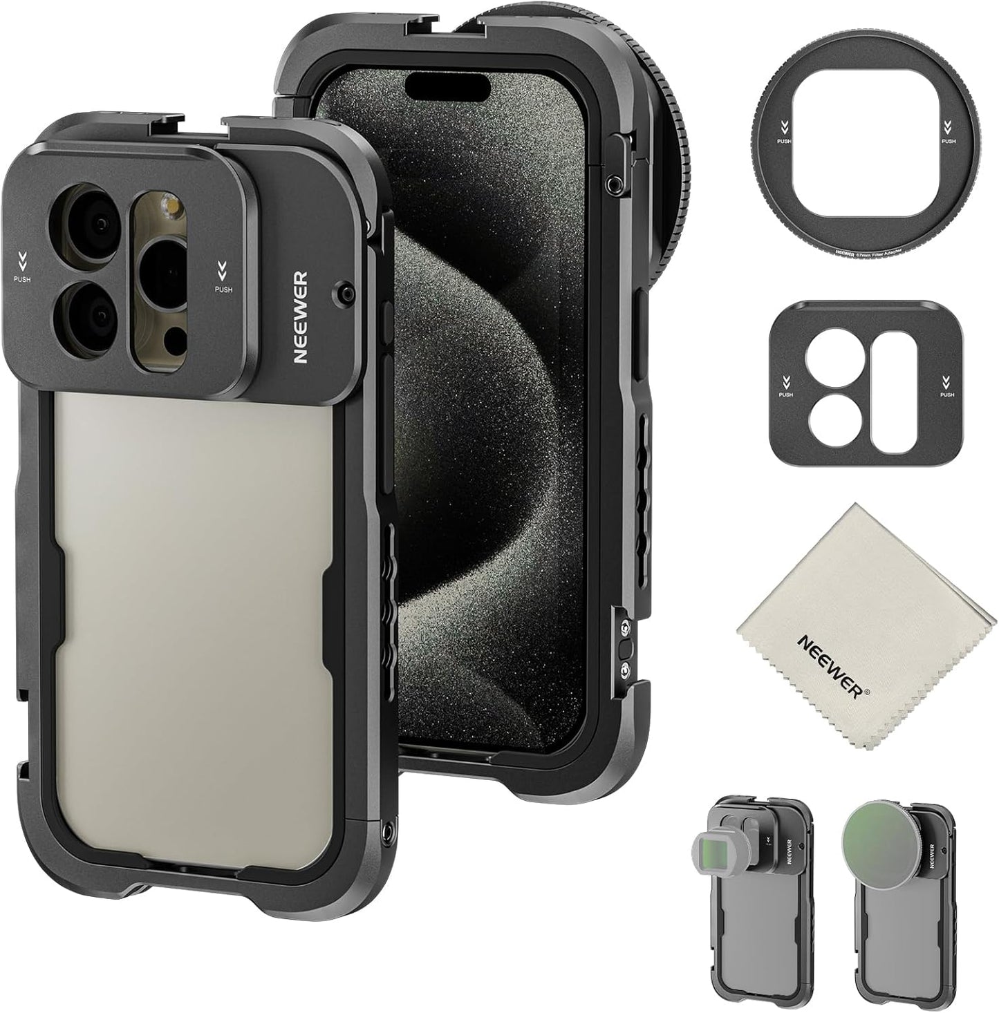 Neewer 10103423 Pro Phone Video Rig 15 Pro
