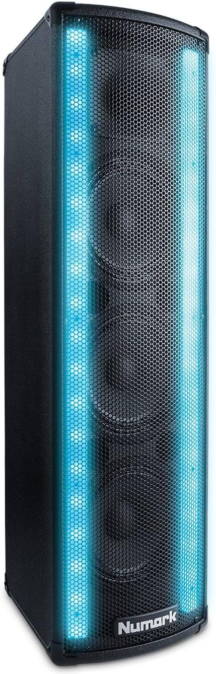 Numark Lightwave 2-Way DJ Speaker LED Beat Sync