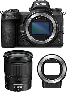 Nikon Z7 Mirrorless Camera 24-70mm Lens Adapter Kit